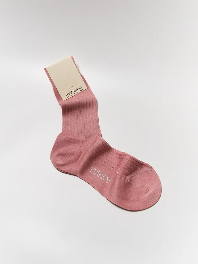 Donna Filo di Scozia Cotton - Rosa