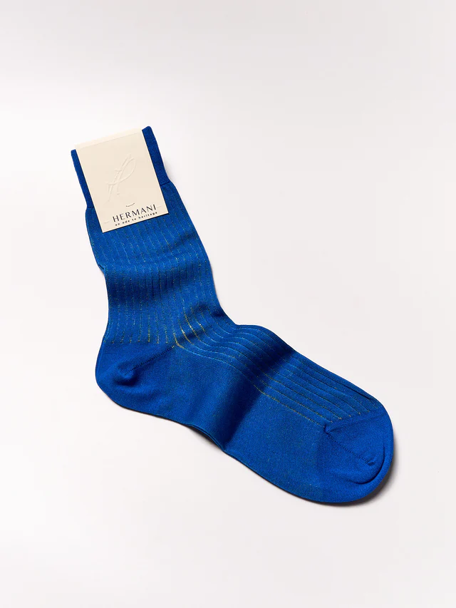 Vanisé Cotton Mid-Calf - Blu