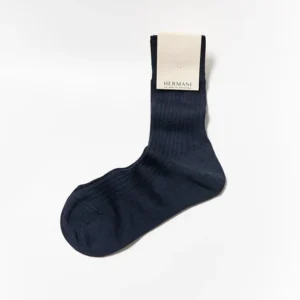 Merino Mid-Calf Navy Blue