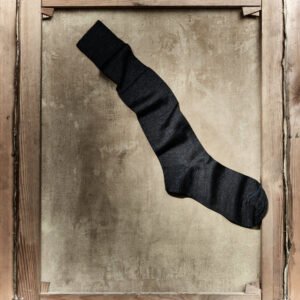 Luxury Cashmere-Silk Knee-High - Antracite